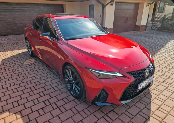 Lexus IS cena 246000 przebieg: 12485, rok produkcji 2021 z Tarnów małe 191